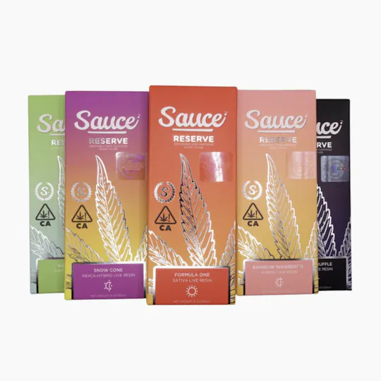 Sauce. - Sauce | Reserve | Purple Punch | Live Resin Disposable | 1g - 1