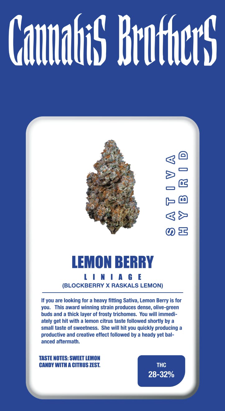 Cannabis Brothers - Cannabis Brothers | Lemon Berry | Live Rosin All In One | 0.5g - 1