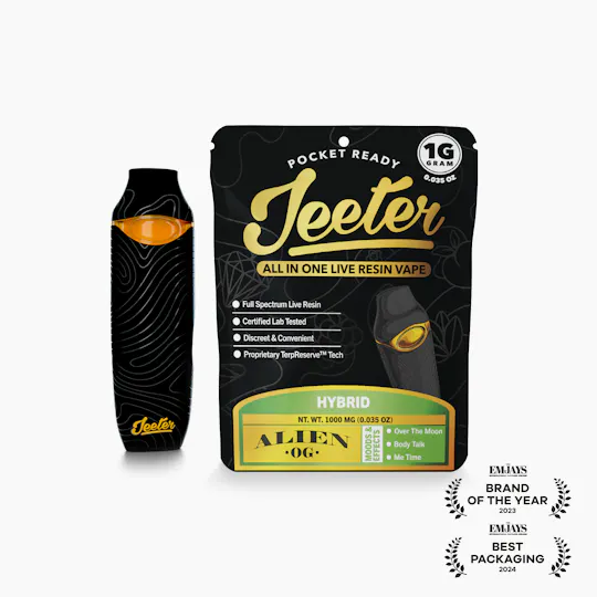 Jeeter - Jeeter | Alien OG | Live Resin Disposable | 1g - 1