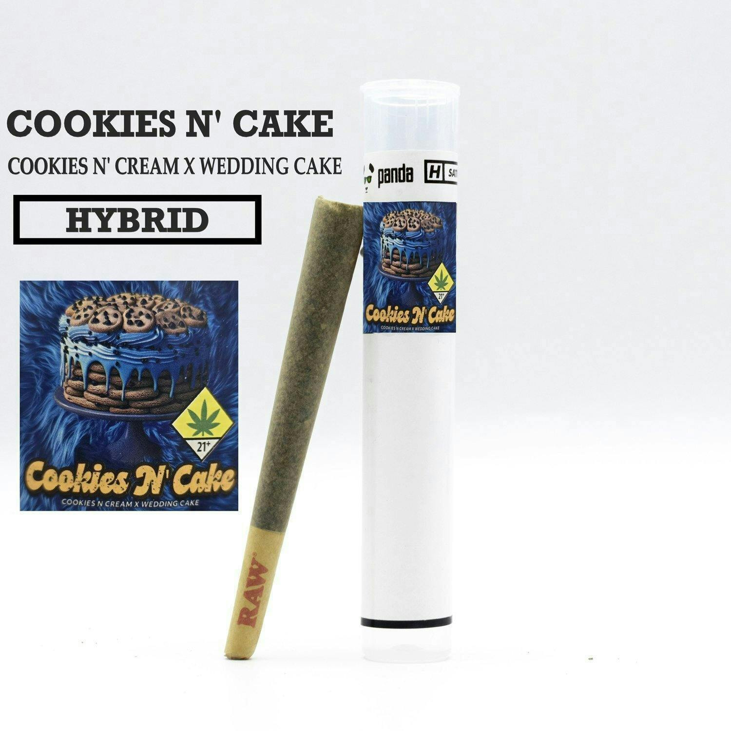 Phat Panda - Phat Panda | Cookies N' Cake | Joint | 1g - 1