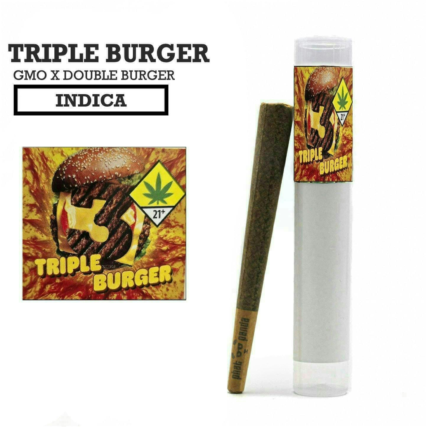 Phat Panda - Triple Burger | Joint | 1g - 1