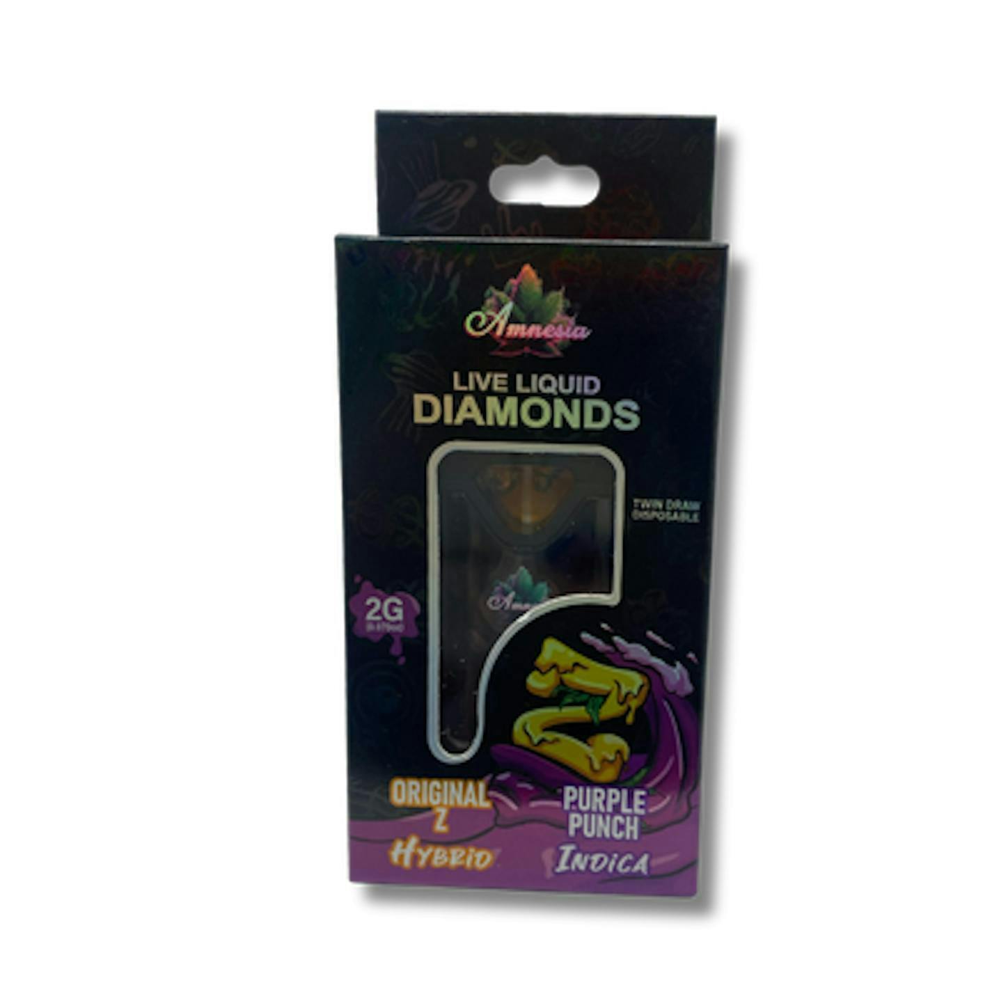 Amnesia MI - Amnesia MI | Original Z x Purple Punch | Liquid Diamond AIO | 2g - 1