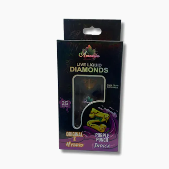 Amnesia MI - Amnesia MI | Original Z x Purple Punch | Liquid Diamond AIO | 2g - 1