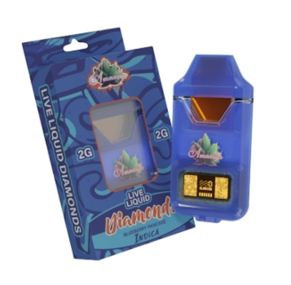Amnesia MI - Amnesia MI | Blueberry Pancakes | Liquid Diamond AIO | 2g - 1