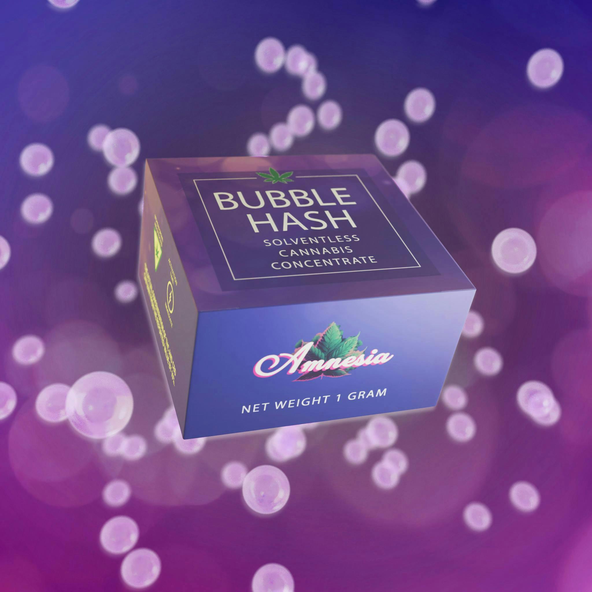 Amnesia MI - Amnesia MI | Blockberry | Bubble Hash | 1g - 1