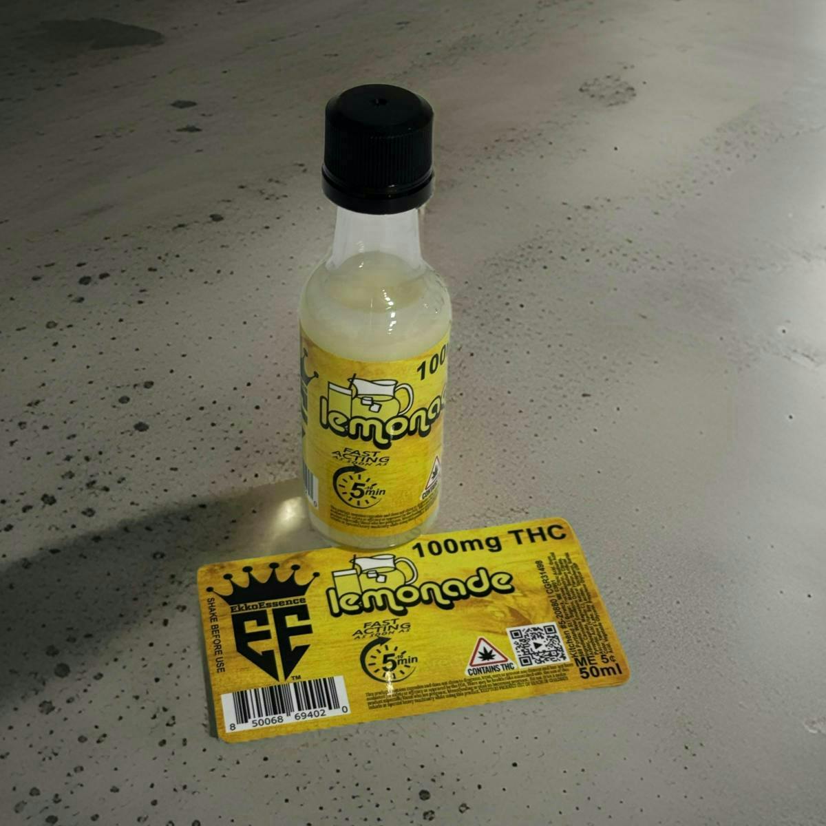 EkkoEssence - EkkoEssence | Lemonade Infused Shot | Non-carbonated | 1000mg | 50mL - 1