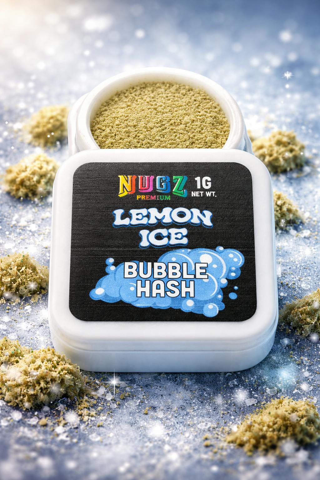 Nugz - NUGZ | Lemon Ice | Bubble Hash | 1g - 1