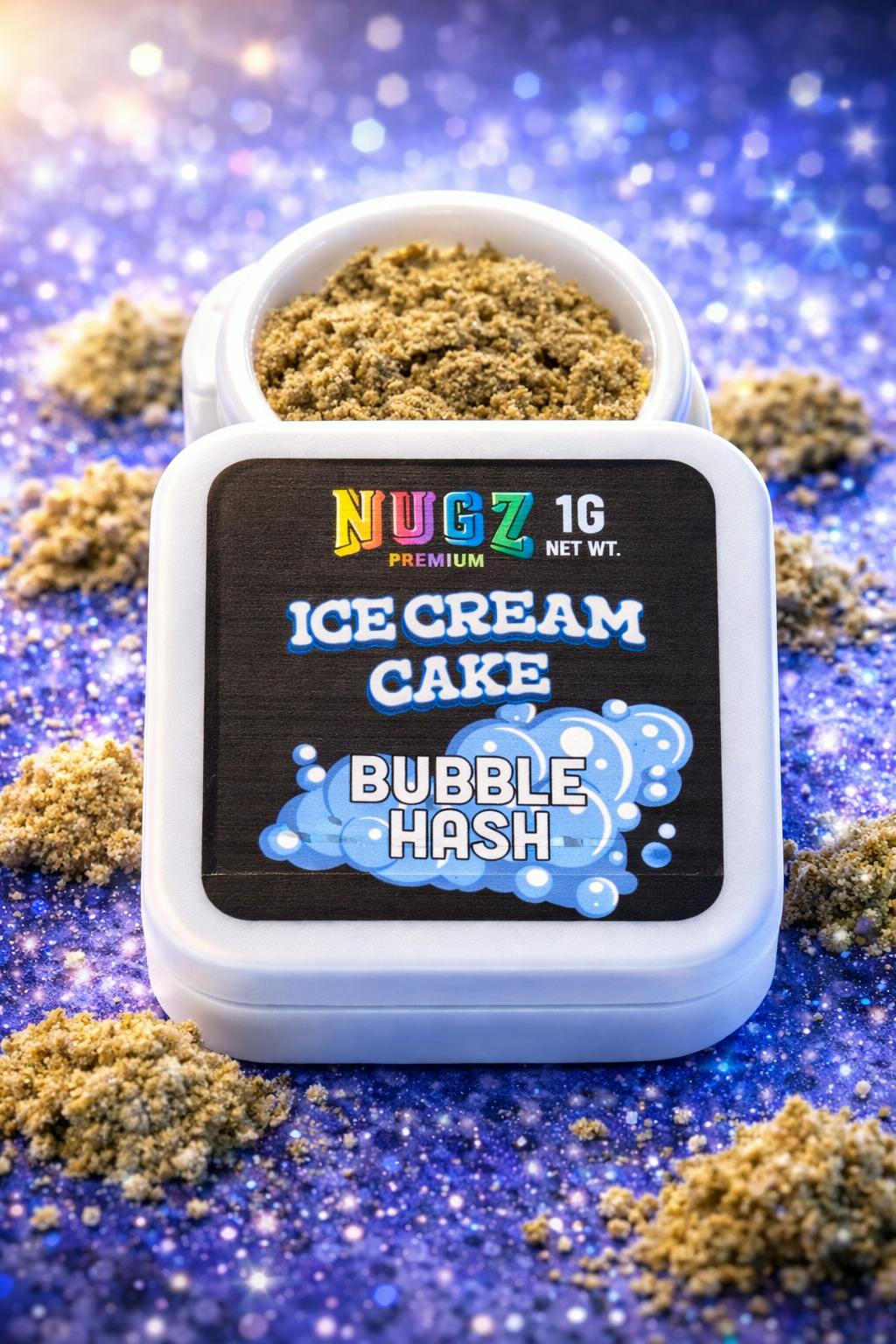Nugz - NUGZ | Ice Cream Cake ICC | Bubble Hash | 1g - 1
