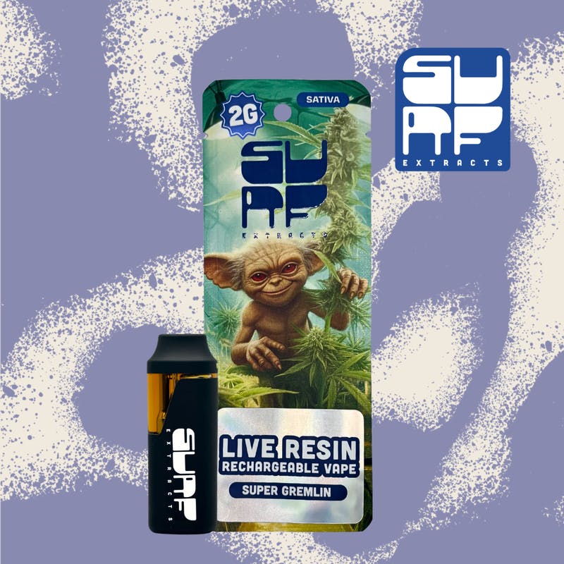 Surf Extracts - Surf Extracts | Super Gremlin | Live Resin Disposable | 2g - 1