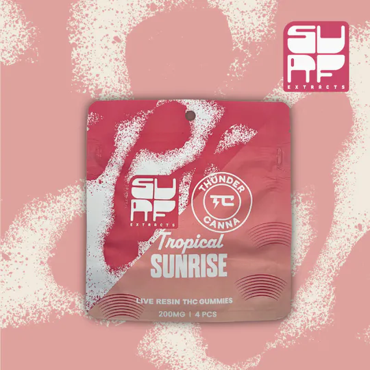 Surf Extracts - Surf Extracts | Tropical Sunrise | Gummies | 200mg | 4ct | 50mg/ea - 1