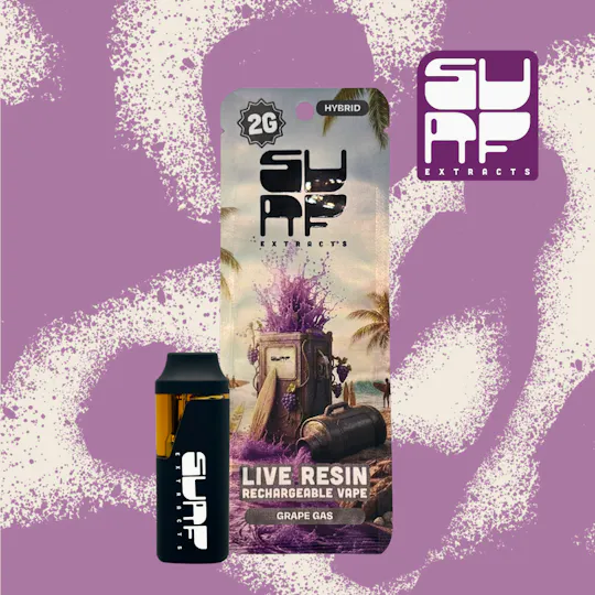 Surf Extracts - Surf Extracts | Grape Gas | Live Resin Disposable | 2g - 1