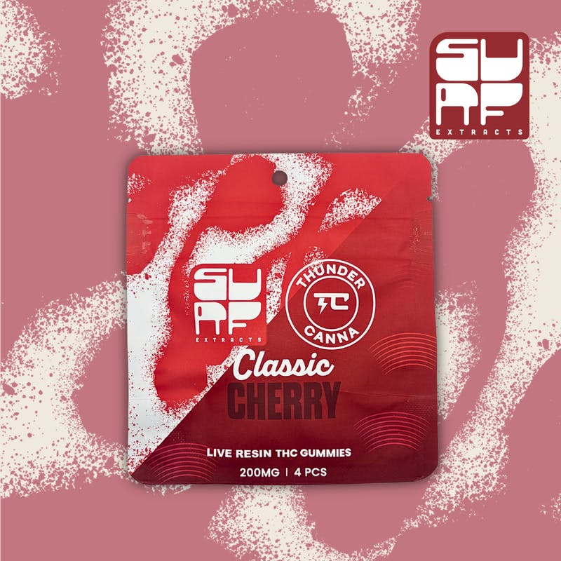 Surf Extracts - Surf Extracts | Classic Cherry | Gummies | 200mg | 4ct | 50mg/ea - 1