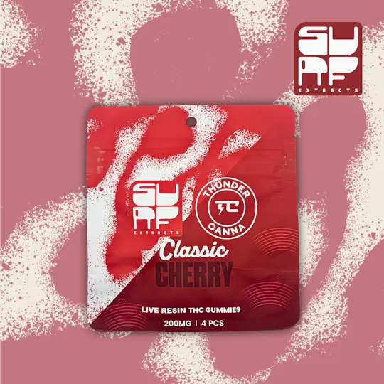 Surf Extracts - Surf Extracts | Classic Cherry | Gummies | 200mg | 4ct | 50mg/ea - 1