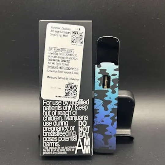 Alchemix - Alchemix | Mint | Live Resin Cartridge | 1g - 1