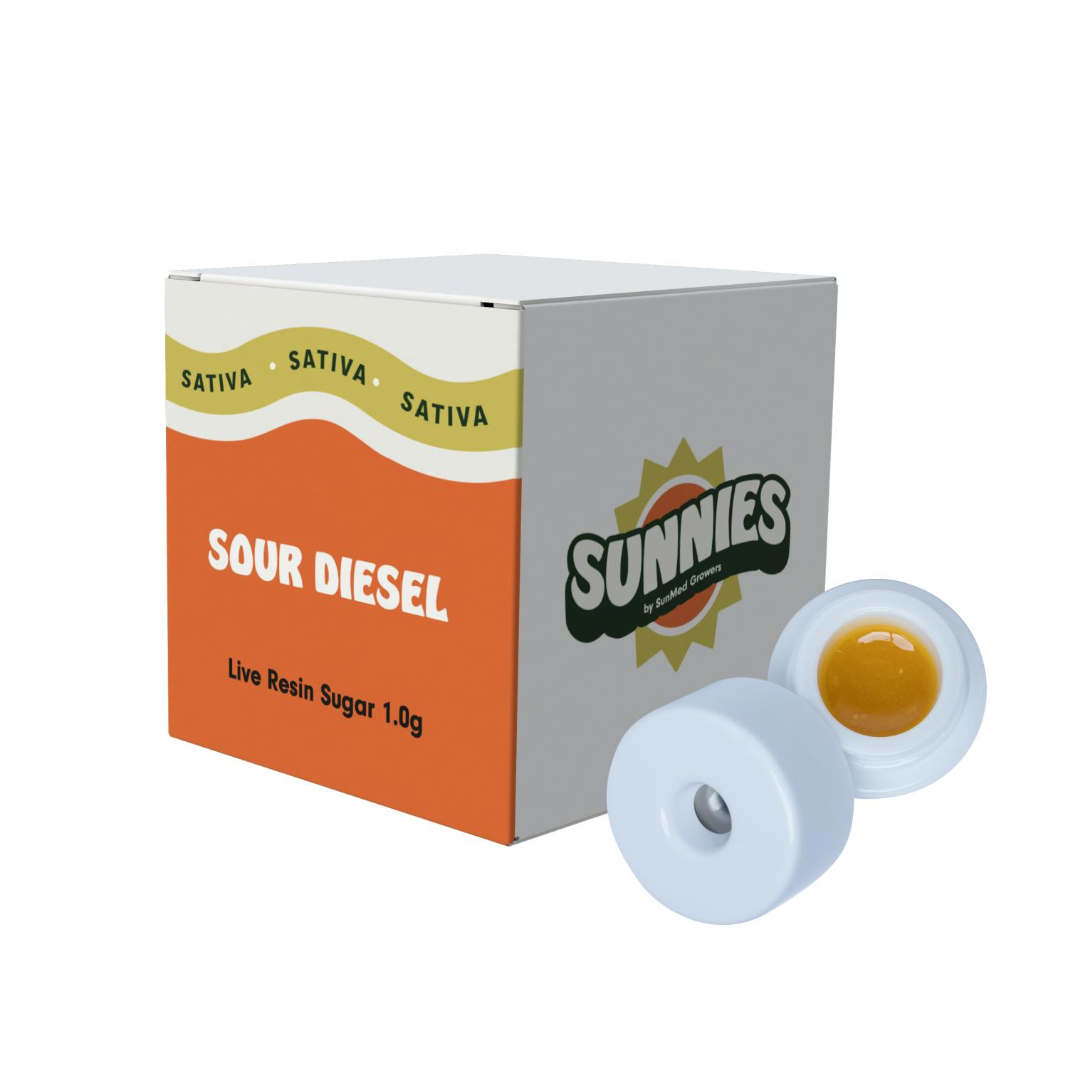 SunMed Growers - Sour Diesel Live Resin Sugar 1.0g - 1