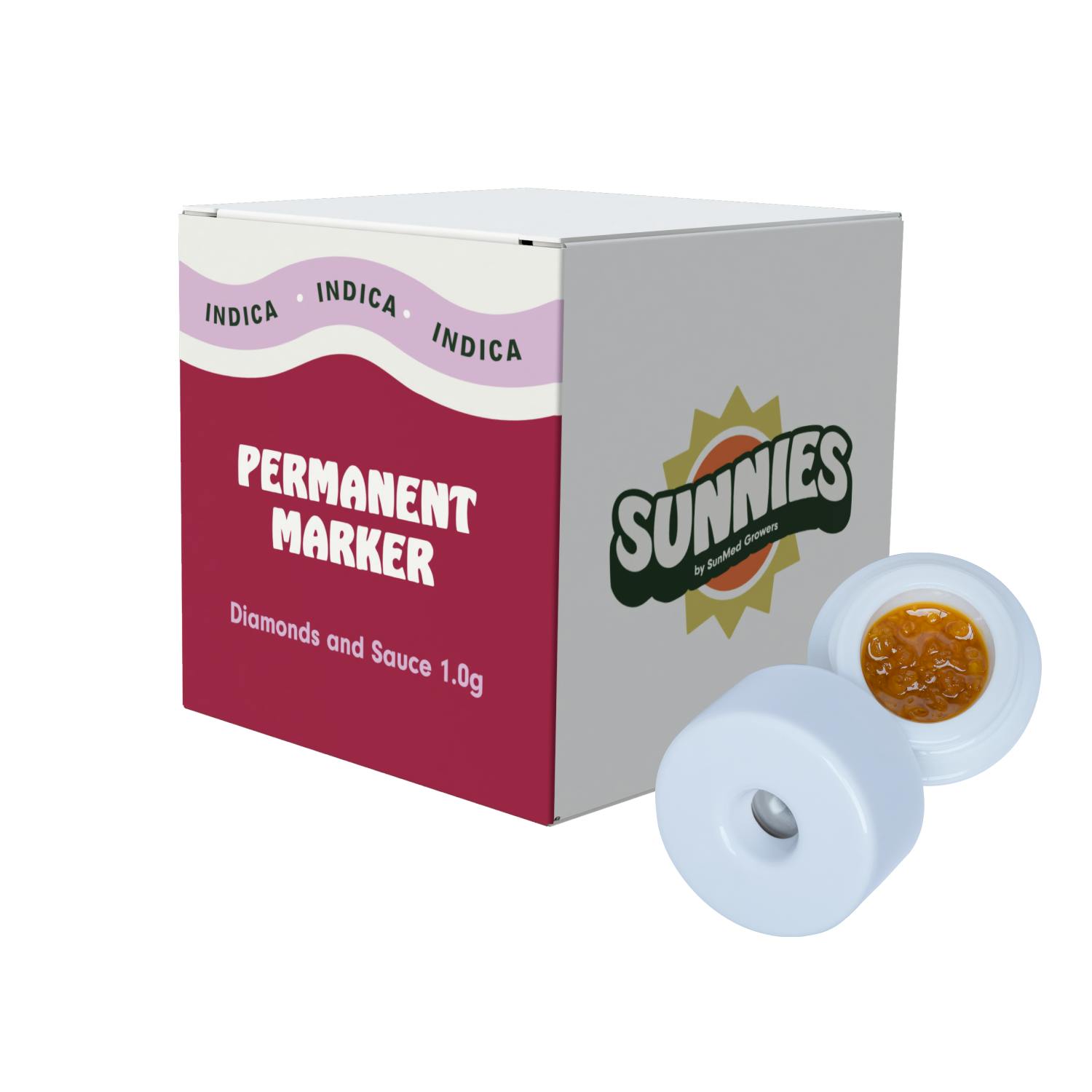 SunMed Growers - Permanent Marker Diamonds and Sauce 1.0g - 1