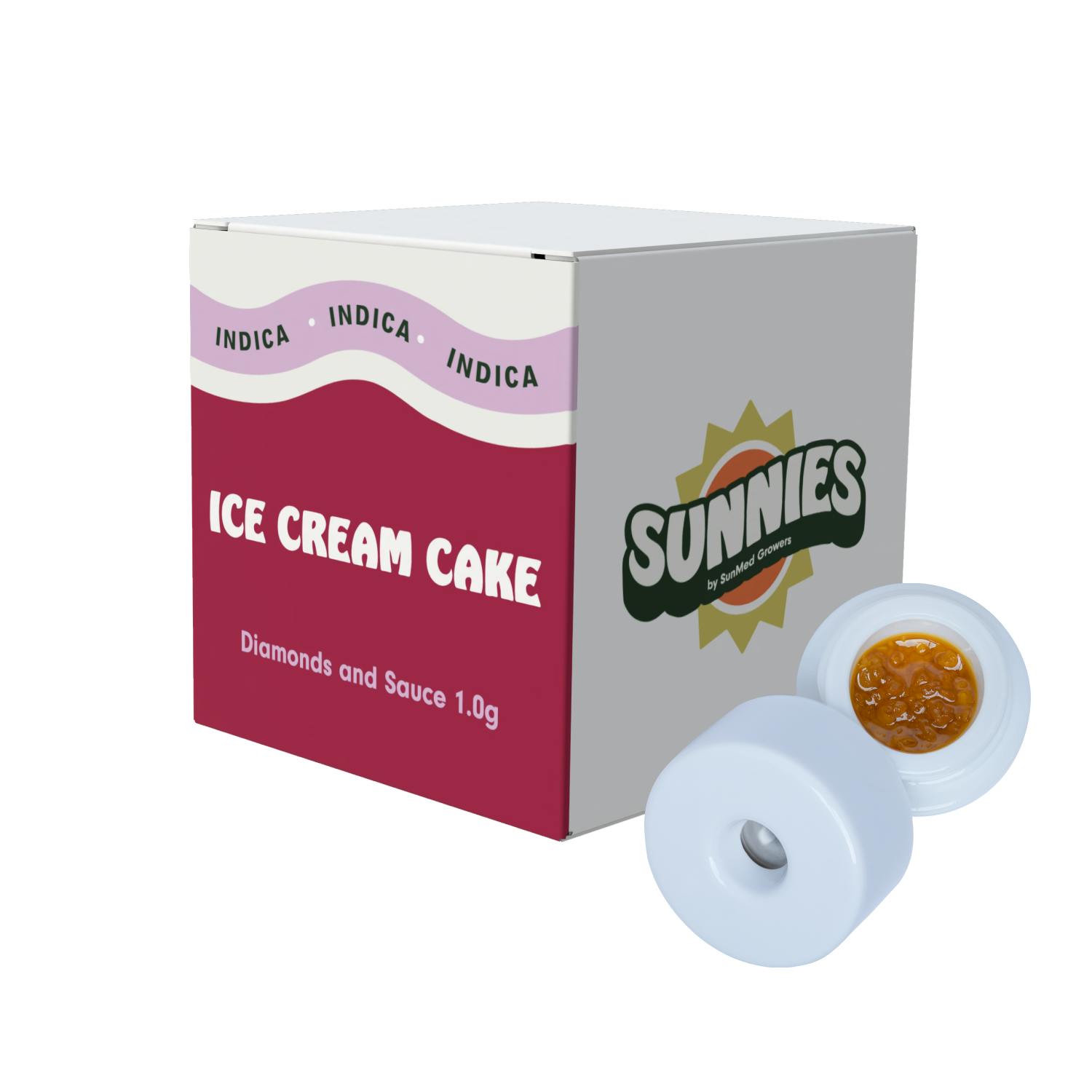 SunMed Growers - Ice Cream Cake Diamonds and Sauce 1.0g - 1