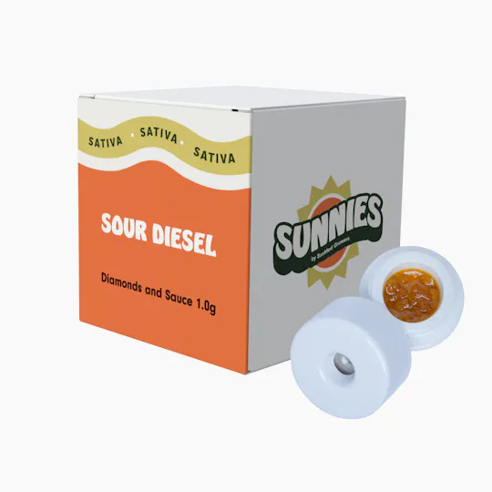 SunMed Growers - Sour Diesel Diamonds and Sauce 1.0g - 1