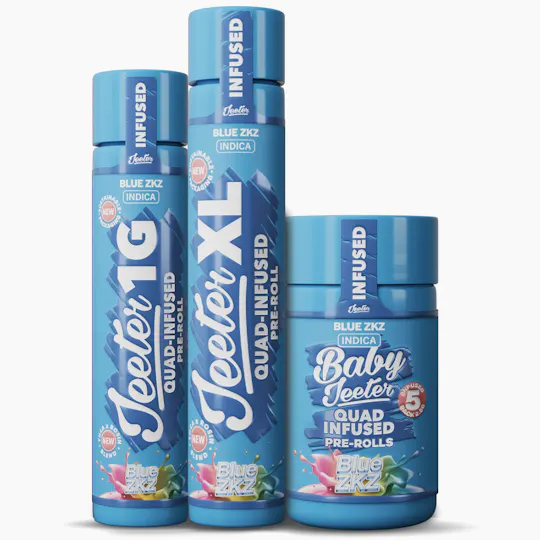 Jeeter - Jeeter | Blue ZKZ | Quad-Infused Joint | 1g - 1