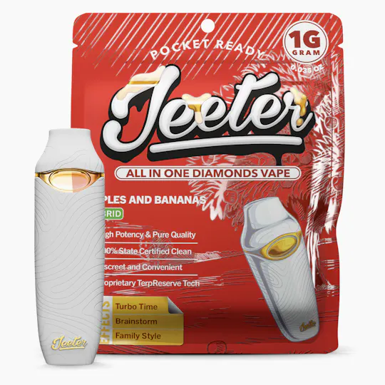 Jeeter - Jeeter | Apples and Bananas | Diamonds Disposable | 1g - 1