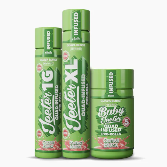 Jeeter - Jeeter | Guava Burst | Quad-Infused Joint | 1g - 1