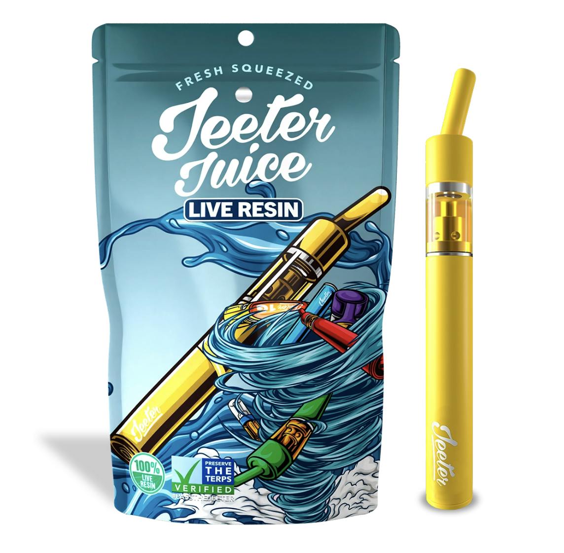 Jeeter - Jeeter | Hurricane | Live Resin Straw Disposable | 0.5g - 1