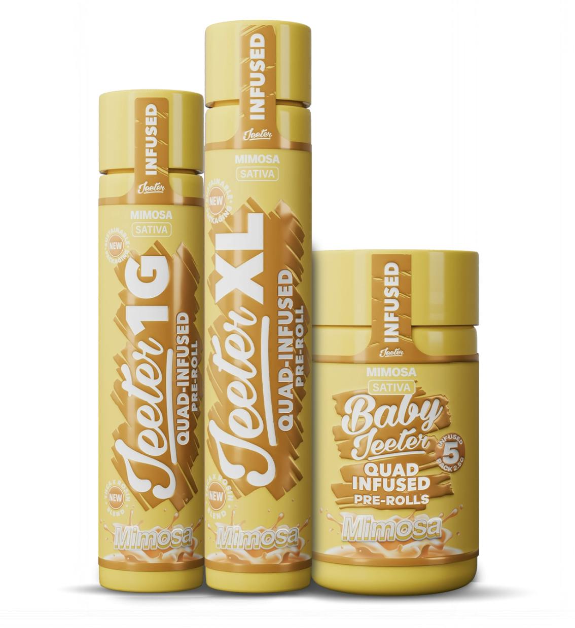 Jeeter - Jeeter | Mimosa | Quad-Infused Minis | 0.5g each | 5pk - 1