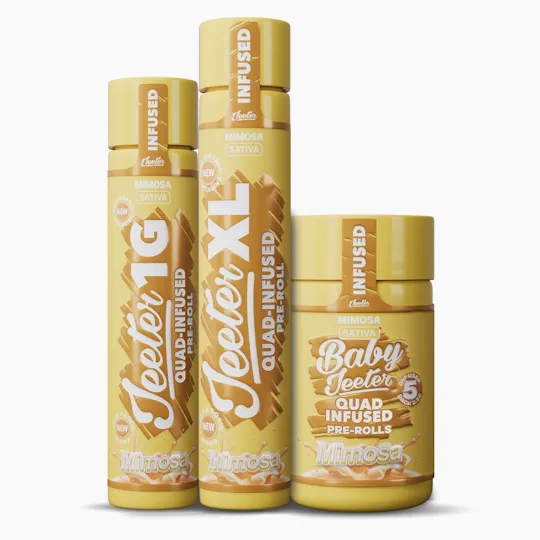 Jeeter - Jeeter | Mimosa | Quad-Infused Minis | 0.5g each | 5pk - 1
