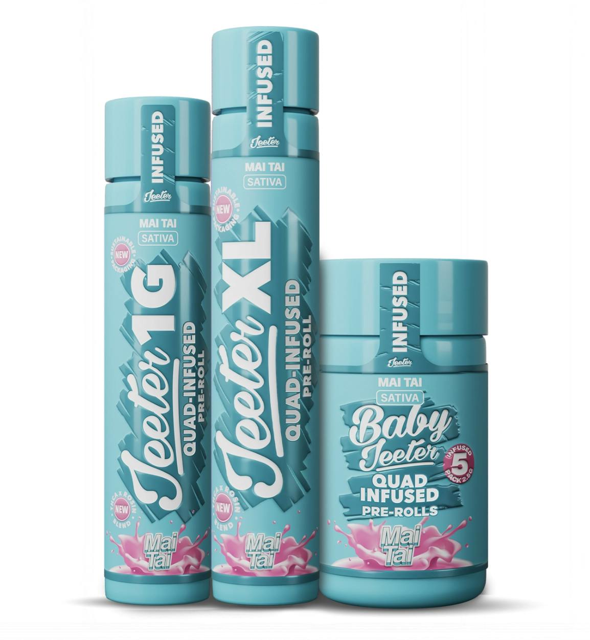 Jeeter - Jeeter | Mai Tai | XL Quad-Infused Joint | 2g - 1