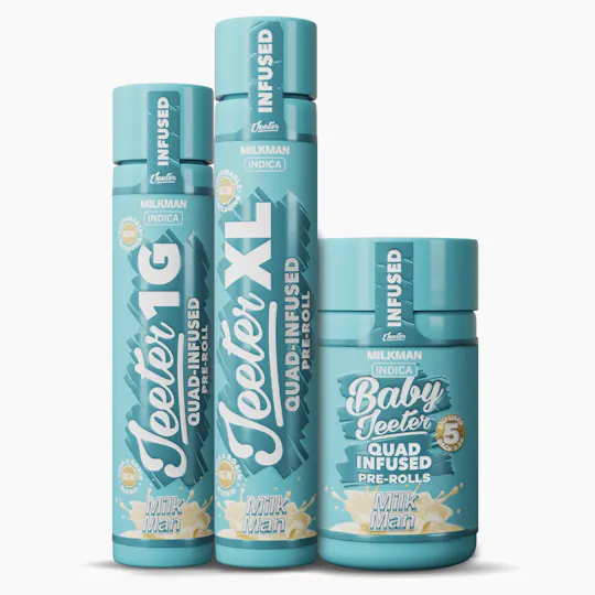 Jeeter - Jeeter | Milkman | Quad-Infused Minis | 0.5g each | 5pk - 1