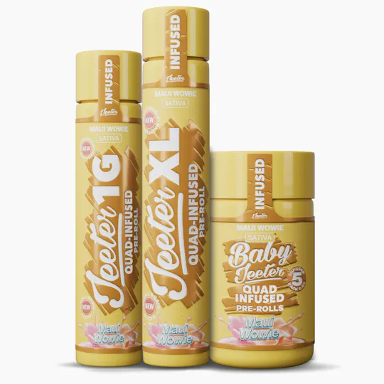 Jeeter - Jeeter | Maui Wowie | Quad-Infused Minis | 0.5g each | 5pk - 1