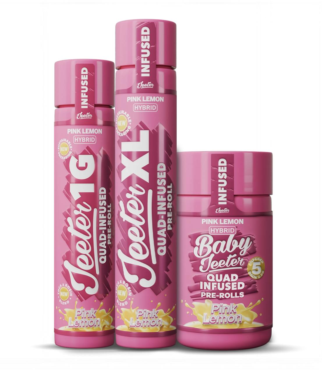 Jeeter - Jeeter | Pink Lemon | Quad-Infused Minis | 0.5g each | 5pk - 1