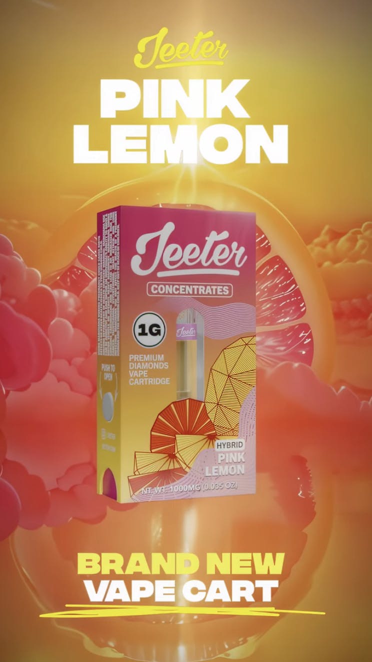 Jeeter - Jeeter | Pink Lemon | Premium Diamonds Cartridge | 1g - 1