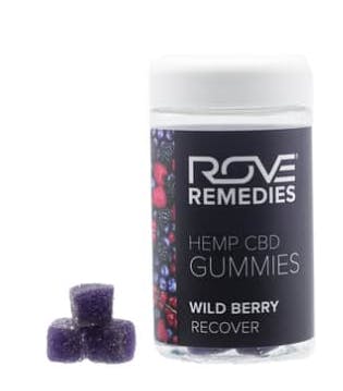 ROVE - CBD Wild Berry Gummies | 600mg - 1