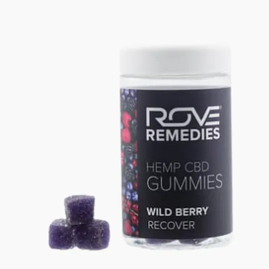 ROVE - CBD Wild Berry Gummies | 600mg - 1