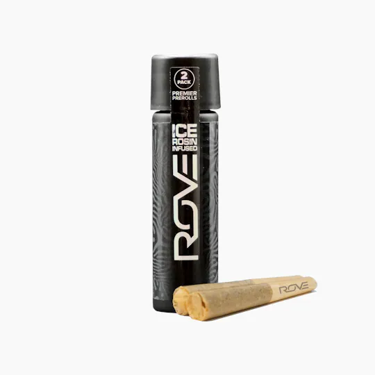 ROVE - Golden Gorilla | Premier Rosin & Diamond Infused Prerolls 0.5g | 2pk - 1