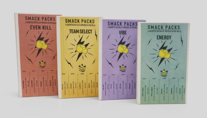 SAP XTRAX - SAP XTRAX | Energy Smack Pack | Infused Joints | 1g each | 5pk - 1