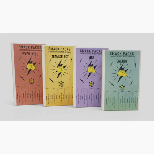 SAP XTRAX - SAP XTRAX | Energy Smack Pack | Infused Joints | 1g each | 5pk - 1