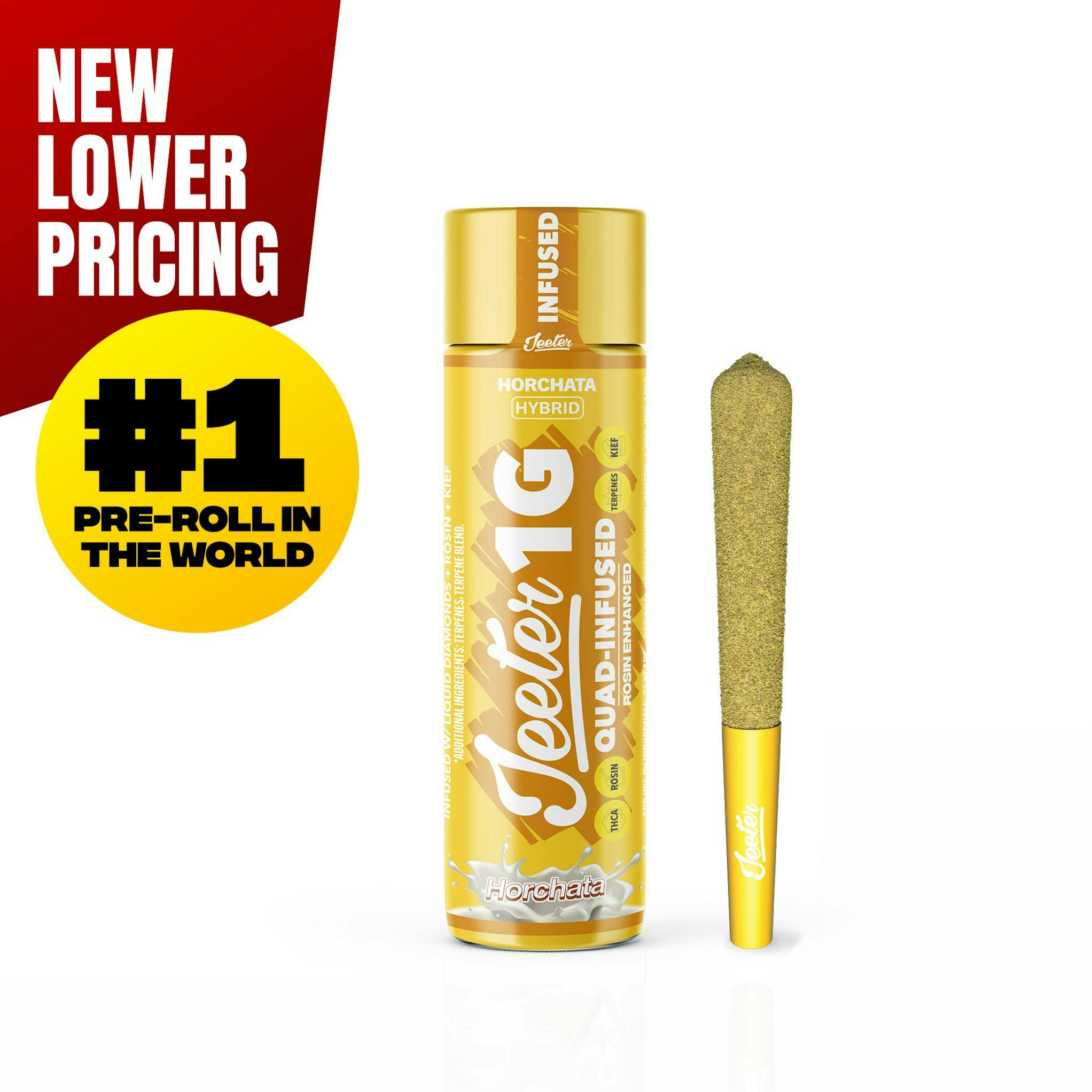 Jeeter - Jeeter | Horchata | Quad-Infused Joint | 1g - 1