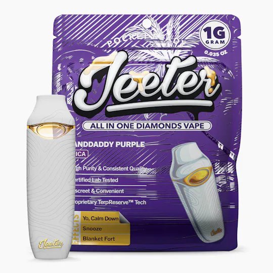 Jeeter - Jeeter | Granddaddy Purp | Diamonds Disposable | 1g - 1