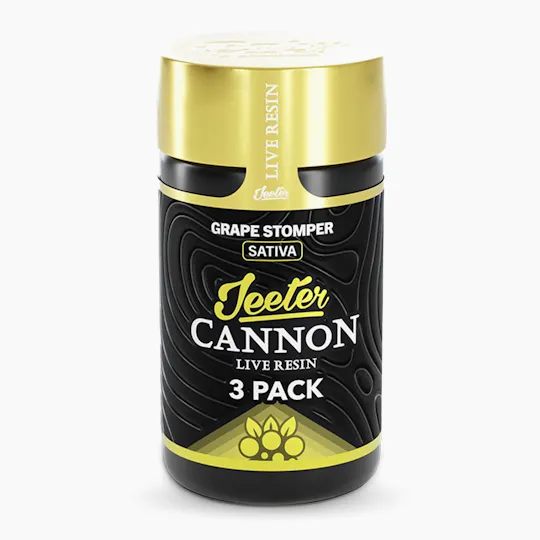 Jeeter - Jeeter | Grape Stomper | Live Resin Cannons | Infused Minis | 0.5g ea | 3pk - 1