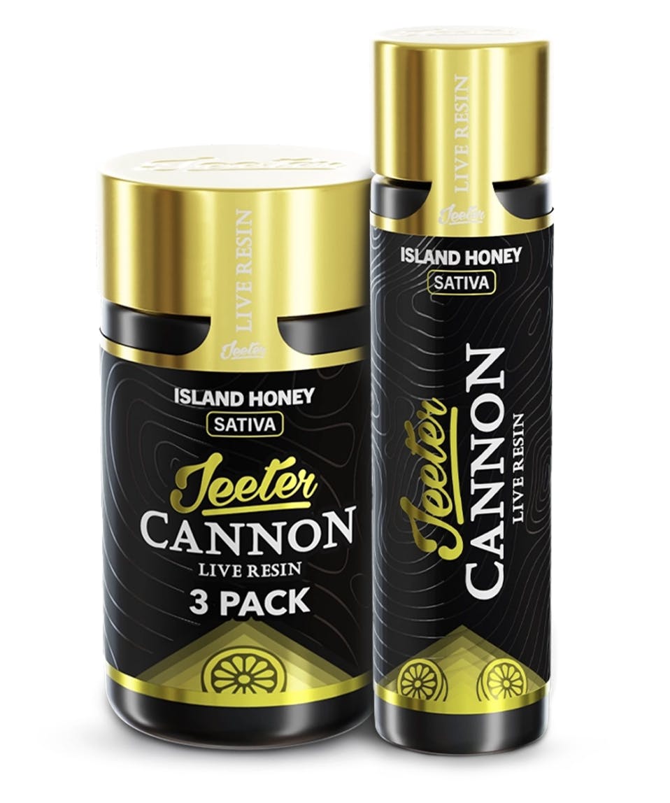 Jeeter - Jeeter | Island Honey | Live Resin Cannons | Infused Minis | 0.5g ea | 3pk - 1