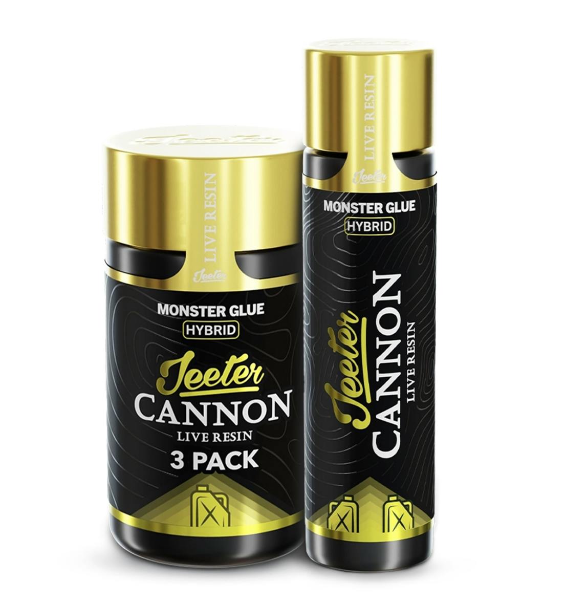 Jeeter - Jeeter | Monster Glue | Live Resin Cannons | Infused Minis | 0.5g ea | 3pk - 1