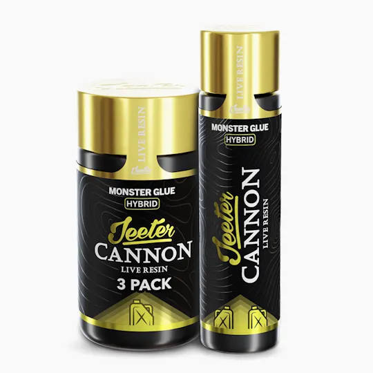 Jeeter - Jeeter | Monster Glue | Live Resin Cannons | Infused Minis | 0.5g ea | 3pk - 1