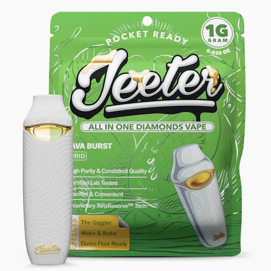 Jeeter - Jeeter | Guava Burst | Diamonds Disposable | 1g - 1