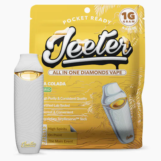Jeeter - Jeeter | Pina Colada | Diamonds Disposable | 1g - 1