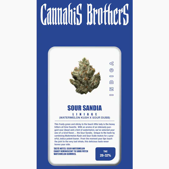 Cannabis Brothers - Cannabis Brothers | Sour Sandia | Live Rosin Disposable | 0.5g - 1