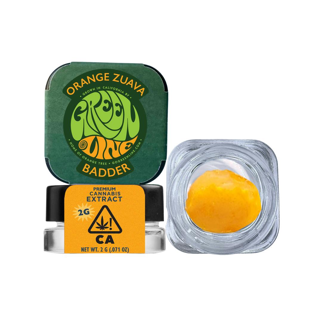 Greenline - Orange Zuava - Badder - Extract - Hybrid - 1g - 1
