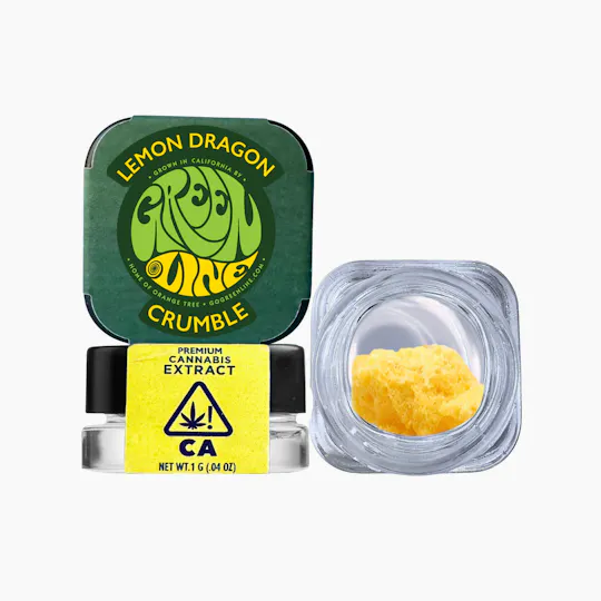 Greenline - Lemon Dragon - Crumble - Extract - Hybrid - 1g - 1
