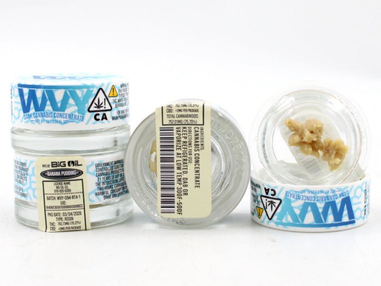 WVY - WVY - Banana Pudding - Rosin - 1
